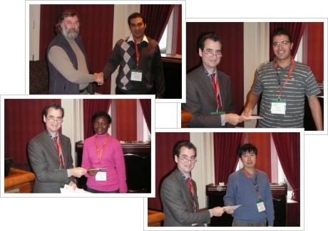 Award of Scholarships presented to 4 École Polytechnique graduate students